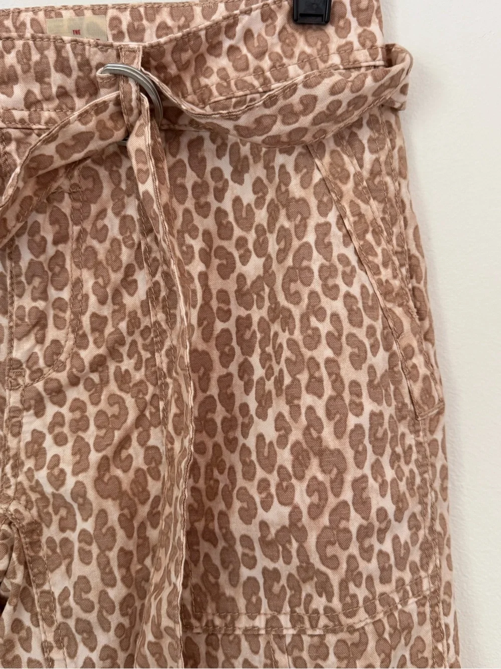 Anthropologie The Wanderer Utility Leopard Print Pants - Picture 6 of 12